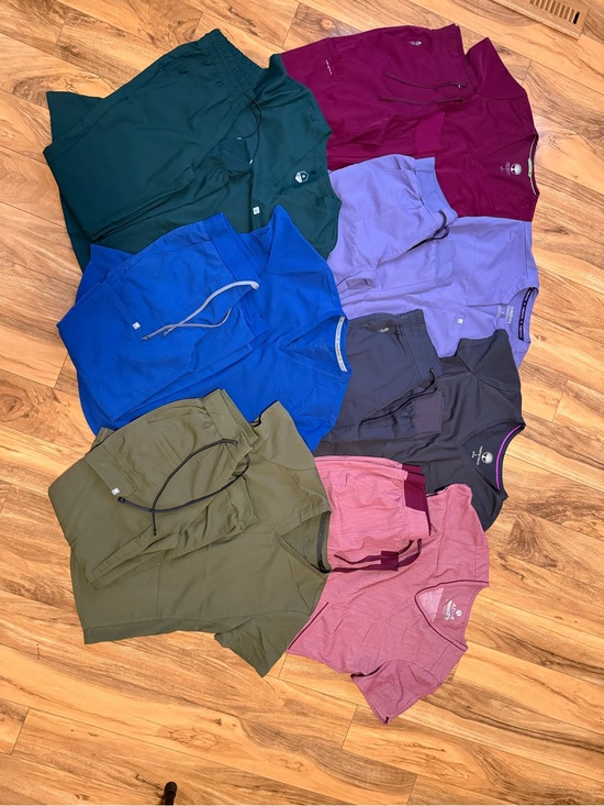 Fabletics Tops - Women's Scrub Sets - Fabletics, Healing Hands, etc - 7 sets